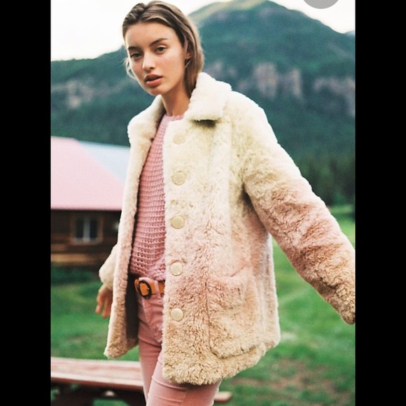 Anthropologie Jackets & Blazers - 🌸Host Pick🌸Anthropologie🦄 Faux Fur Teddy Bear Coat